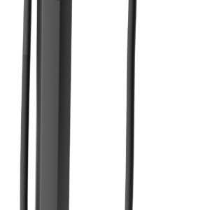 Hansgrohe Locarno Freestanding Tub Filler Trim with 1.75 GPM Handshower in Matte Black