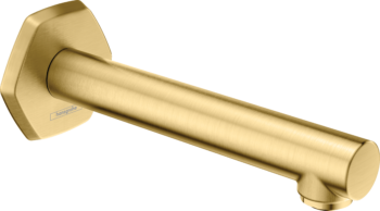 Hansgrohe Locarno Tub Spout in Brushed Gold Optic
