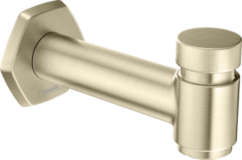 Hansgrohe Locarno Tub Spout with Diverter in Brushed Nickel