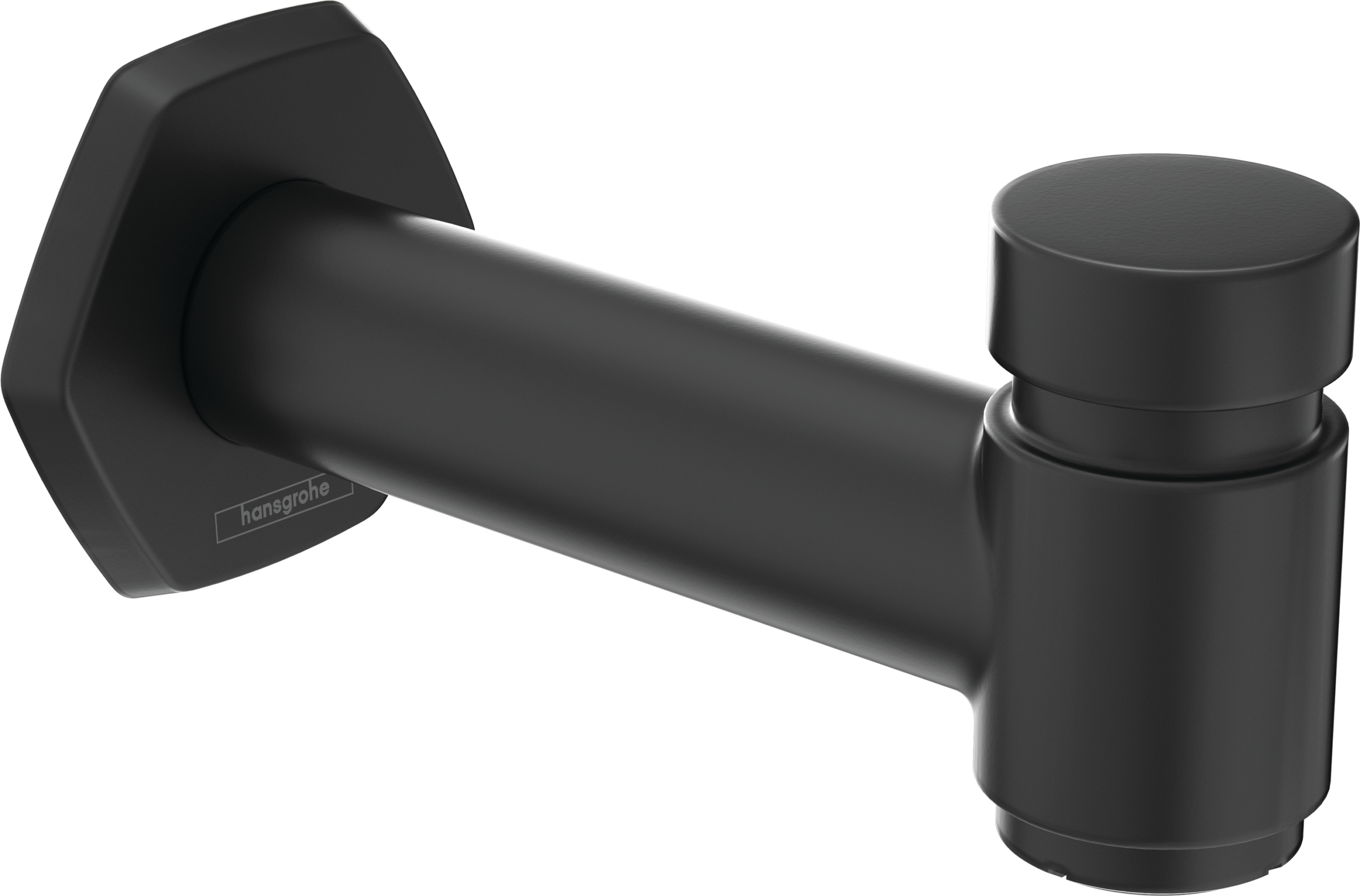 Hansgrohe Locarno Tub Spout with Diverter in Matte Black