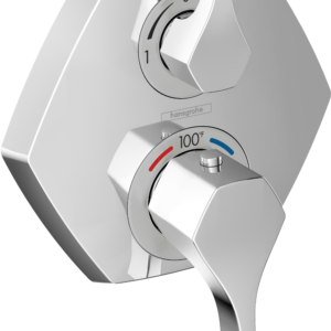 Hansgrohe Locarno Thermostatic Trim with Volume Control and Diverter in Chrome