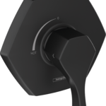 Hansgrohe Locarno Pressure Balance Trim in Matte Black