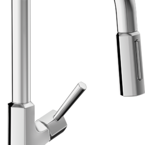 Hansgrohe Locarno HighArc Kitchen Faucet, 2-Spray Pull-Down, 1.75 GPM in Chrome