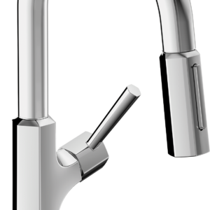 Hansgrohe Locarno Prep Kitchen Faucet, 2-Spray Pull-Down, 1.75 GPM in Chrome