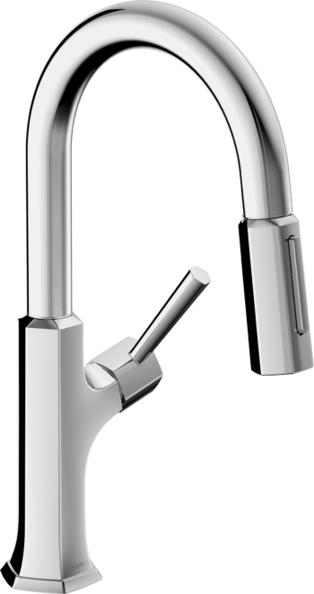 Hansgrohe Locarno Prep Kitchen Faucet, 2-Spray Pull-Down, 1.75 GPM in Chrome