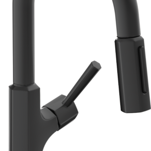 Hansgrohe Locarno Prep Kitchen Faucet, 2-Spray Pull-Down, 1.75 GPM in Matte Black