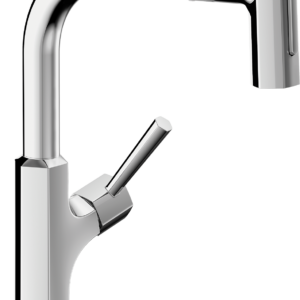 Hansgrohe Locarno HighArc Kitchen Faucet, 2-Spray Pull-Out, 1.75 GPM in Chrome