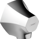 Hansgrohe Locarno Wall Outlet with Check Valves in Chrome