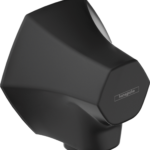 Hansgrohe Locarno Wall Outlet with Check Valves in Matte Black
