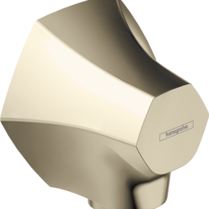 Hansgrohe Locarno Wall Outlet with Check Valves in Polished Nickel
