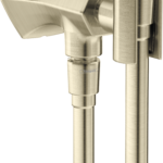 Hansgrohe Locarno Handshower Holder with Outlet in Brushed Nickel