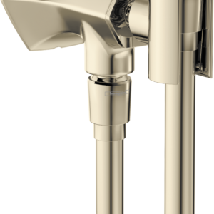 Hansgrohe Locarno Handshower Holder with Outlet in Polished Nickel