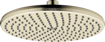Hansgrohe Locarno Showerhead 240 1-Jet, 1.75 GPM in Brushed Nickel