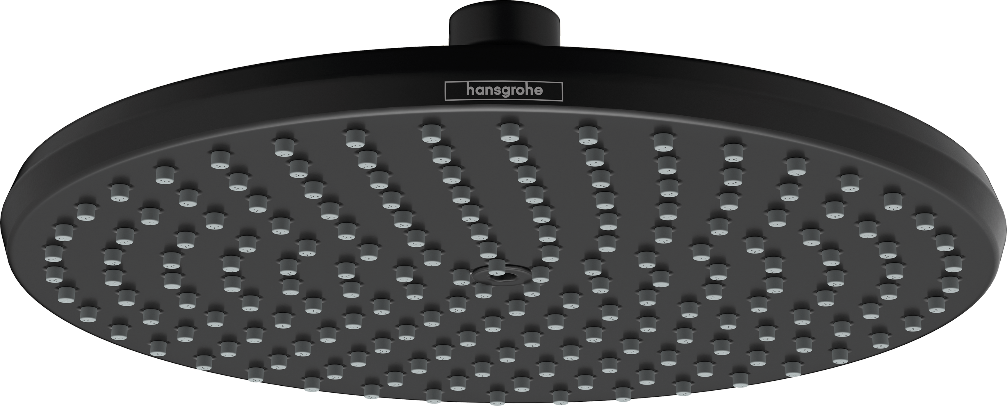 Hansgrohe Locarno Showerhead 240 1-Jet, 1.75 GPM in Matte Black