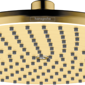 Hansgrohe Locarno Showerhead 240 1-Jet, 1.75 GPM in Brushed Gold Optic