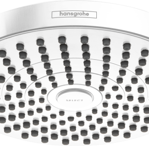 Hansgrohe Croma Select S Showerhead 180 2-Jet, 1.8 GPM in Matte White