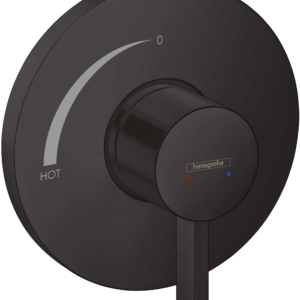 Hansgrohe Ecostat S Pressure Balance Trim in Matte Black