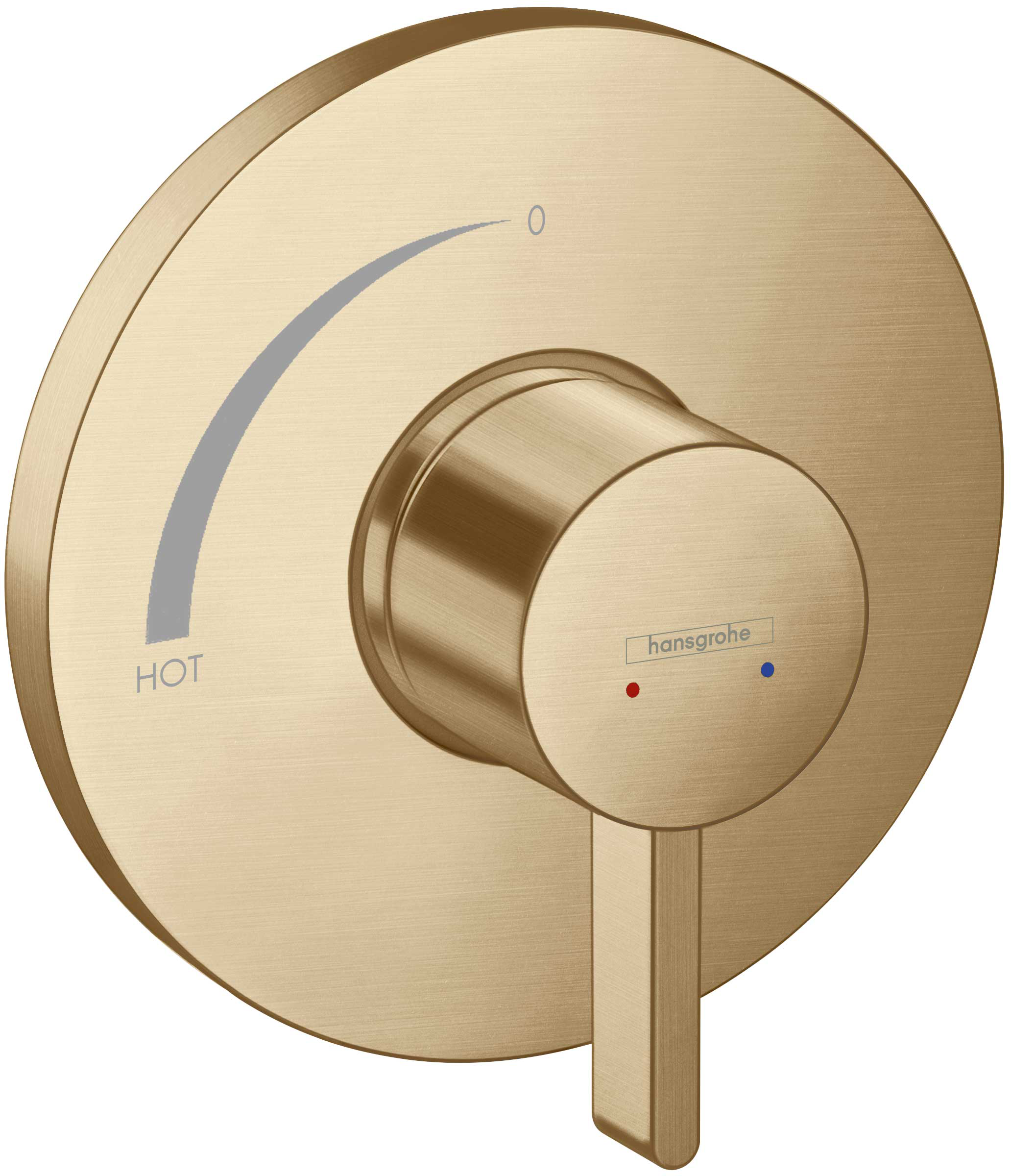 Hansgrohe Ecostat S Pressure Balance Trim in Brushed Bronze