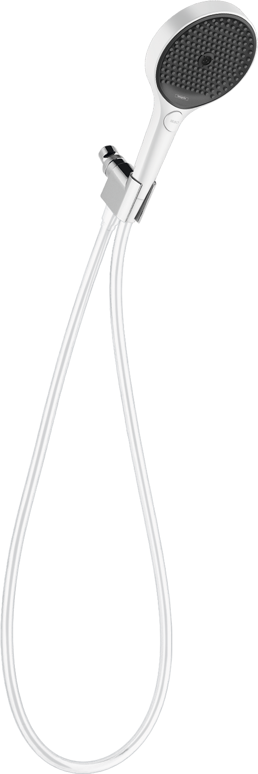 Hansgrohe Rainfinity Handshower Set 130 3-Jet, 1.75 GPM in Matte White