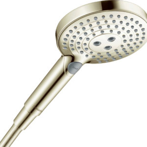 Hansgrohe Raindance Select S Handshower 120 3-Jet PowderRain, 1.75 GPM in Polished Nickel