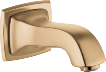 Hansgrohe Metropol Classic Tub Spout in Brushed Bronze