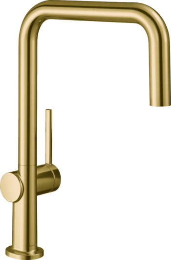 Hansgrohe Talis N Kitchen Faucet, U-Style 1-Spray, 1.75 GPM in Brushed Gold Optic