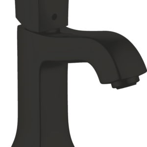Hansgrohe Metropol Classic Single-Hole Faucet 110 with Pop-Up Drain, 1.2 GPM in Matte Black