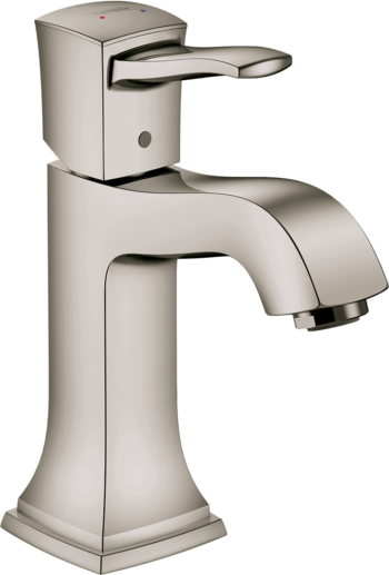 Hansgrohe Metropol Classic Single-Hole Faucet 110 with Pop-Up Drain, 1.2 GPM in Polished Nickel