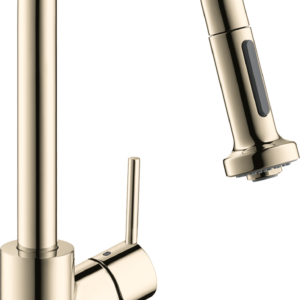 Hansgrohe Talis S² HighArc Kitchen Faucet, 2-Spray Pull-Down, 1.75 GPM in Polished Nickel