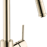 Hansgrohe Talis S² HighArc Kitchen Faucet, 1-Spray Pull-Down, 1.75 GPM in Polished Nickel