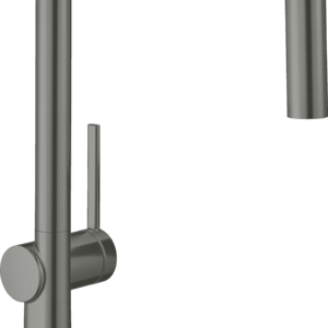 Hansgrohe Talis N Kitchen Faucet, U-Style, 1-Spray, 1.75 GPM in Brushed Black Chrome