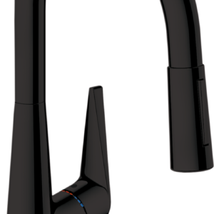 Hansgrohe Talis S HighArc Kitchen Faucet, 2-Spray Pull-Down, 1.75 GPM in Matte Black