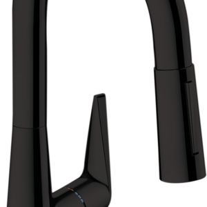 Hansgrohe Talis S Prep Kitchen Faucet, 2-Spray Pull-Down, 1.75 GPM in Matte Black
