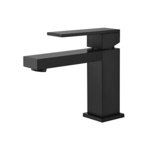 Isenberg Single Hole Bathroom Faucet In Matte Black