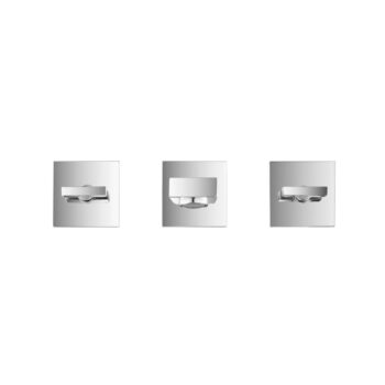 Isenberg Two Handle Wall Mounted Bathroom Faucet In Polished Nickel - Image 7