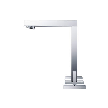 Isenberg Three Hole 8" Widespread Two Handle Bathroom Faucet In Matte Black - Image 3