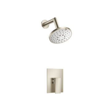 Isenberg Single Output Shower Set With ABS Shower Head & Arm In Chrome - Image 2