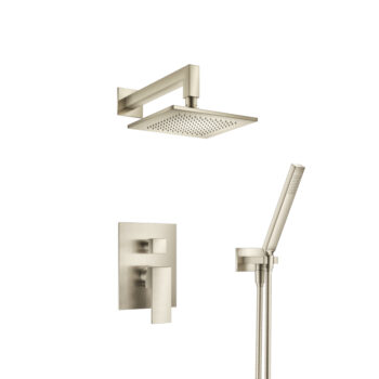 Isenberg Two Output Shower Set With Shower Head And Hand Held In Polished Nickel - Image 2