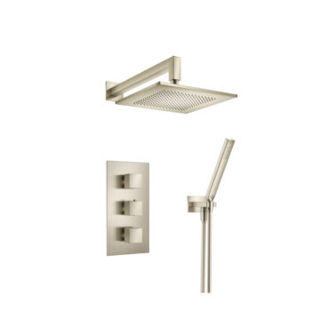 Isenberg Two Output Shower Set With Shower Head And Hand Held In Polished Nickel - Image 2