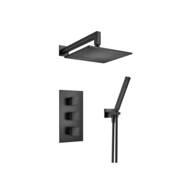 Isenberg Two Output Shower Set With Shower Head And Hand Held In Polished Nickel - Image 4