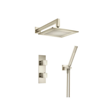 Isenberg Two Output Shower Set With Shower Head And Hand Held In Polished Nickel - Image 2