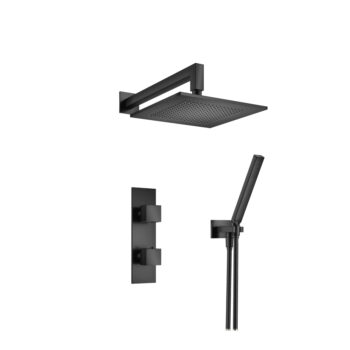 Isenberg Two Output Shower Set With Shower Head And Hand Held In Polished Nickel - Image 4