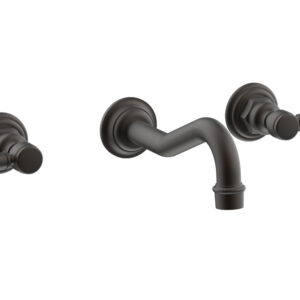 Phylrich HENRI Wall Lavatory Set – Lever Handles 161-12 – Oil Rubbed Bronze