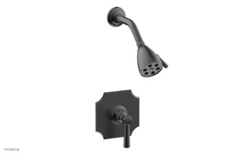 Phylrich HENRI Pressure Balance Shower Set Lever Handle 161-22 - Gun Metal