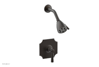 Phylrich HENRI Pressure Balance Shower Set Lever Handle 161-22 - Oil Rubbed Bronze