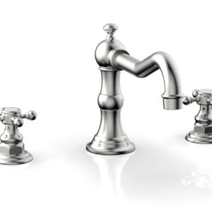 Phylrich HENRI Deck Tub Set – Cross Handle 161-40 – Satin Chrome