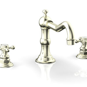 Phylrich HENRI Deck Tub Set – Cross Handle 161-40 – Burnished Nickel