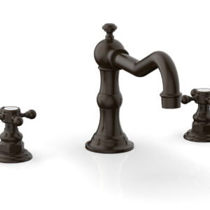 Phylrich HENRI Deck Tub Set – Cross Handle 161-40 – Antique Bronze