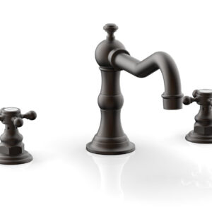 Phylrich HENRI Deck Tub Set – Cross Handle 161-40 – Oil Rubbed Bronze