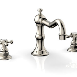 Phylrich HENRI Deck Tub Set – Cross Handle 161-40 – Polished Nickel